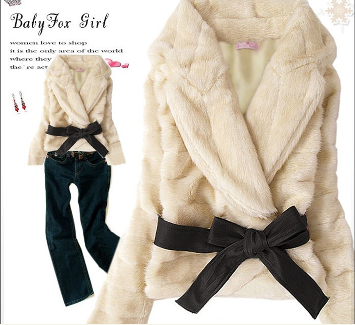 Ultra soft and comfortable luxury Faux Rabbit Fur coat.