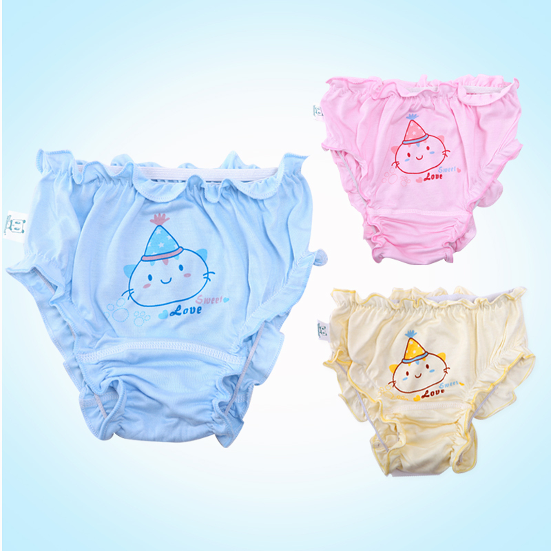 Ultra soft bamboo fibre baby panties thermal winter briefs 2