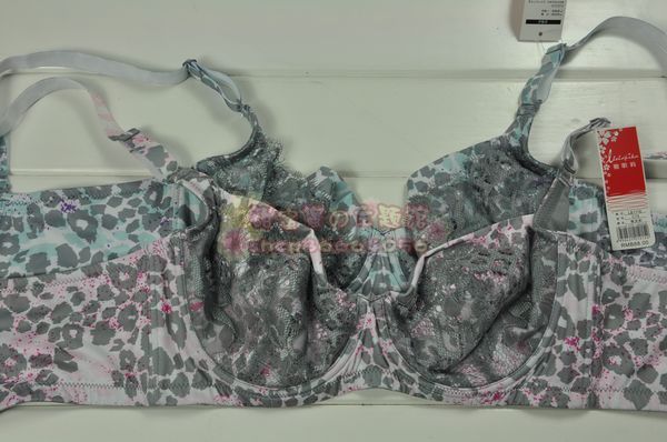 Ultra-thin lb1116 cup leopard print c cup bra