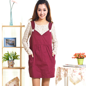 Ultralarge radiation-resistant maternity clothing protective vest super suspender skirt apron packs