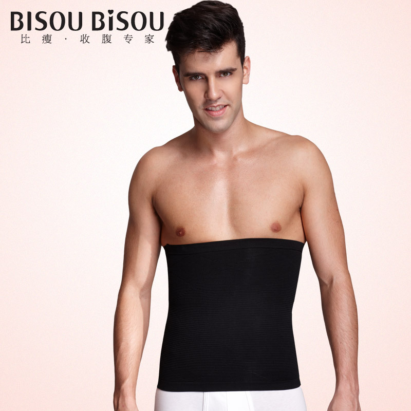 Underwear Body Erotic Bisou bisou male abdomen drawing belt tiebelt body shaping cummerbund 111b kummels staylace weight loss