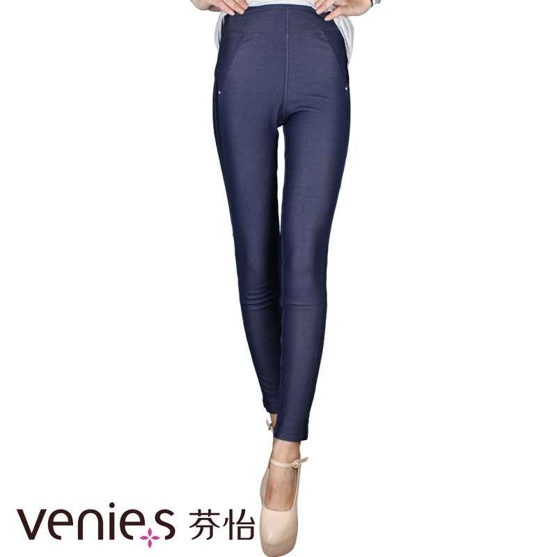 Underwear denim basic 2012 all-match 3581 warm pants