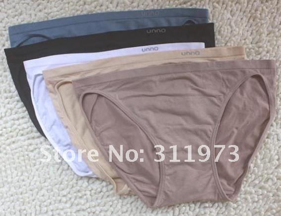 UNNO seamless cotton Bikini women's panties underwear mix order