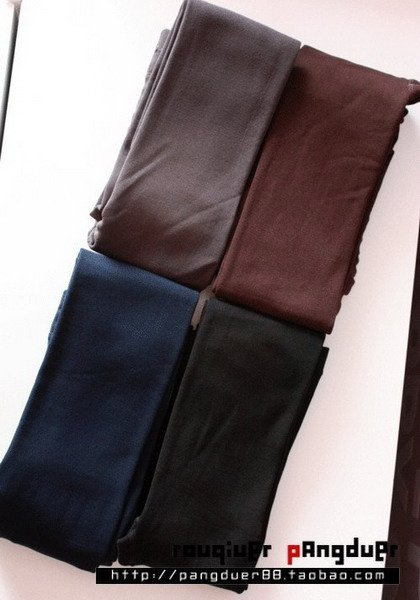 Velvet color brushed pantyhose pantyhose foot pants Leggings to pull Maoku winter warm