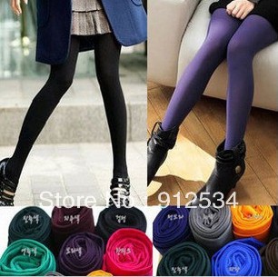 Velvet meat pantyhose candy color socks stockings