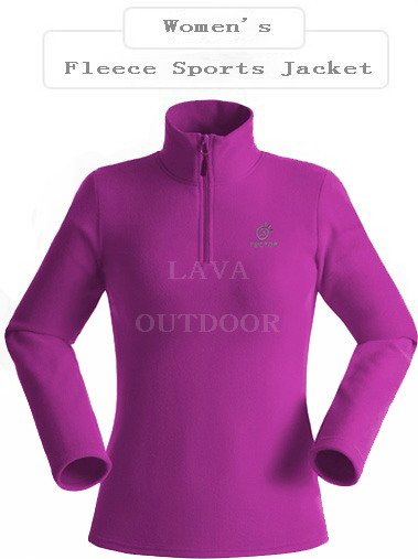 Very Low Price Free Shiping Thermal Breathable Perspiration WindProof AntiStatic Lightweight Women's Winter Sports Fleece Jacket