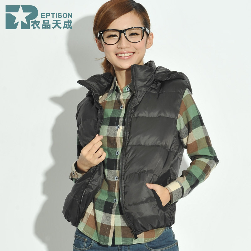 Vest female 2012 women's outerwear down vest Women - 3