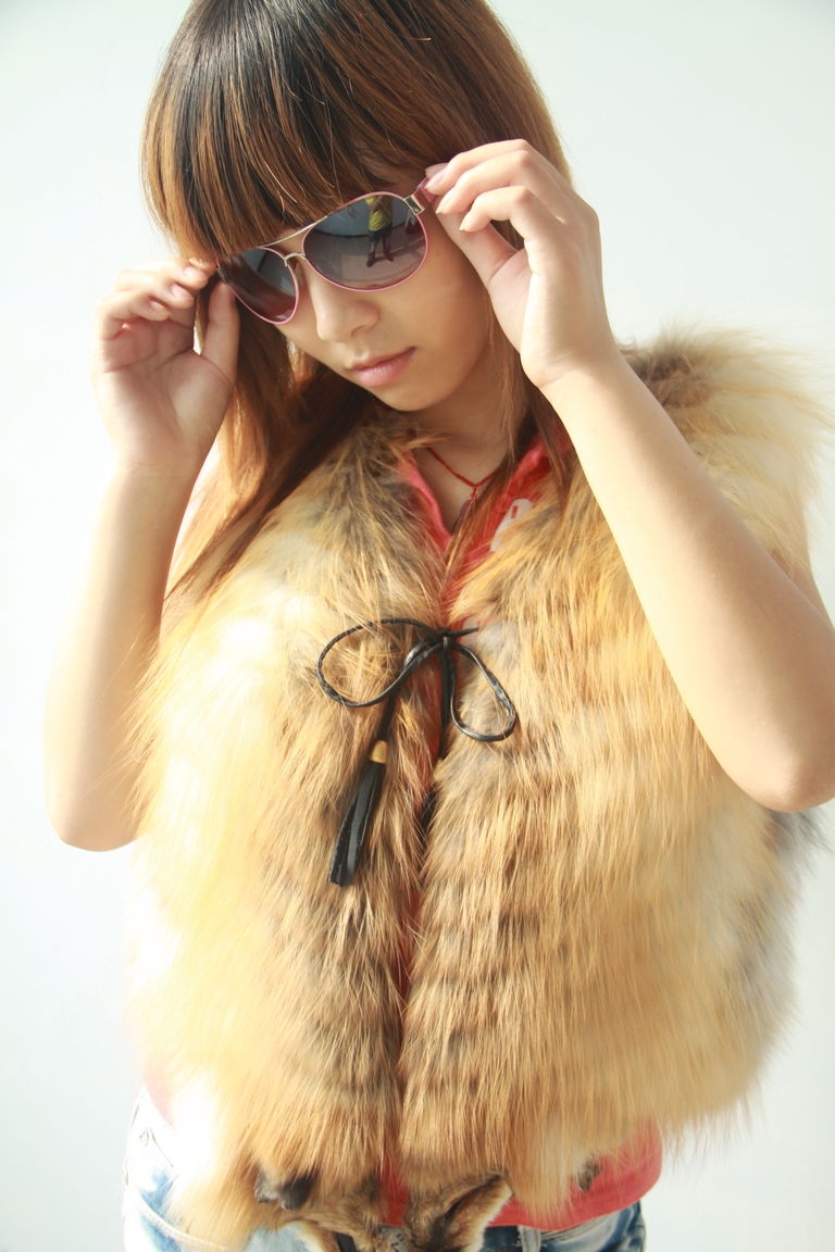 Vest Women fur vest