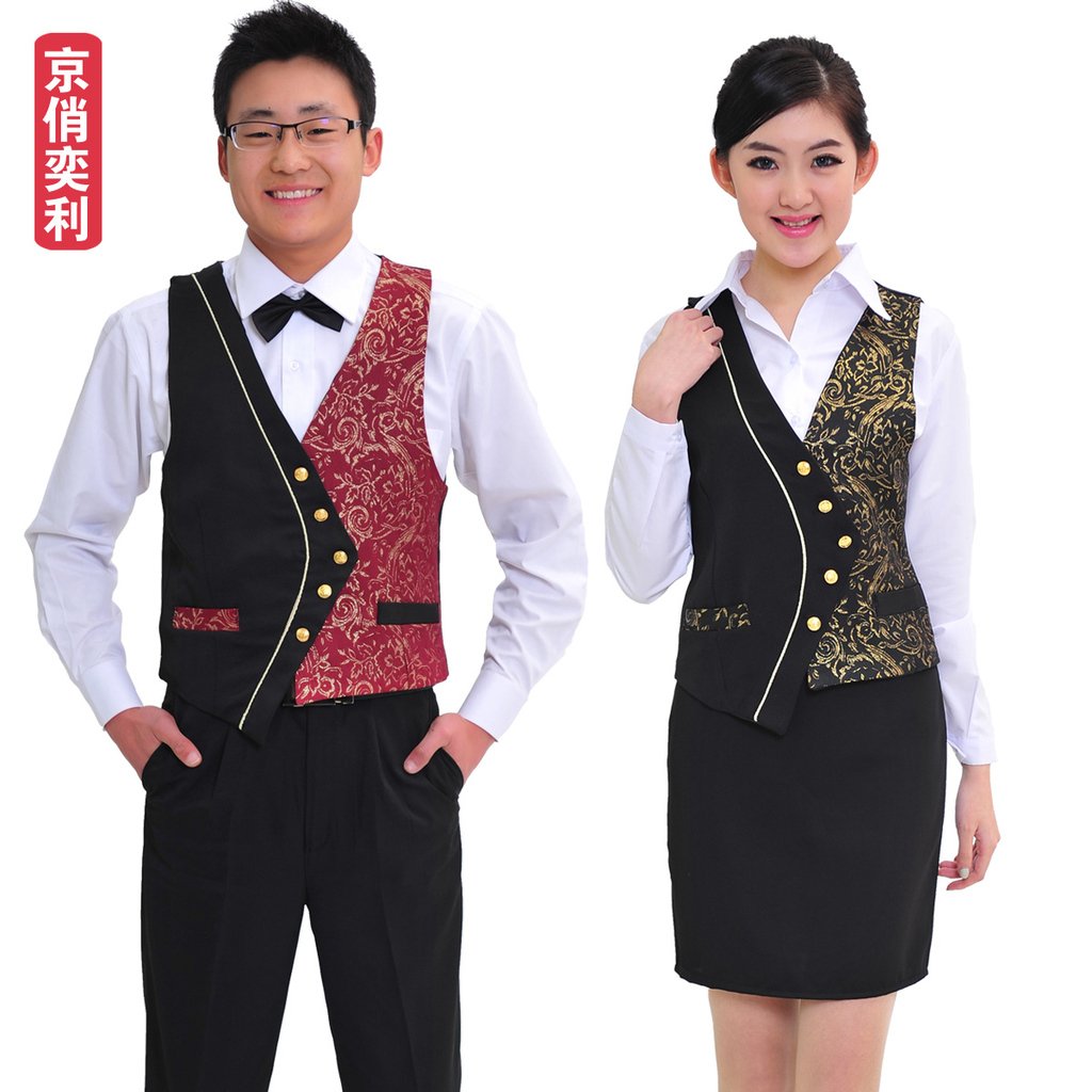 Vest work wear vest uniform ktv work wear