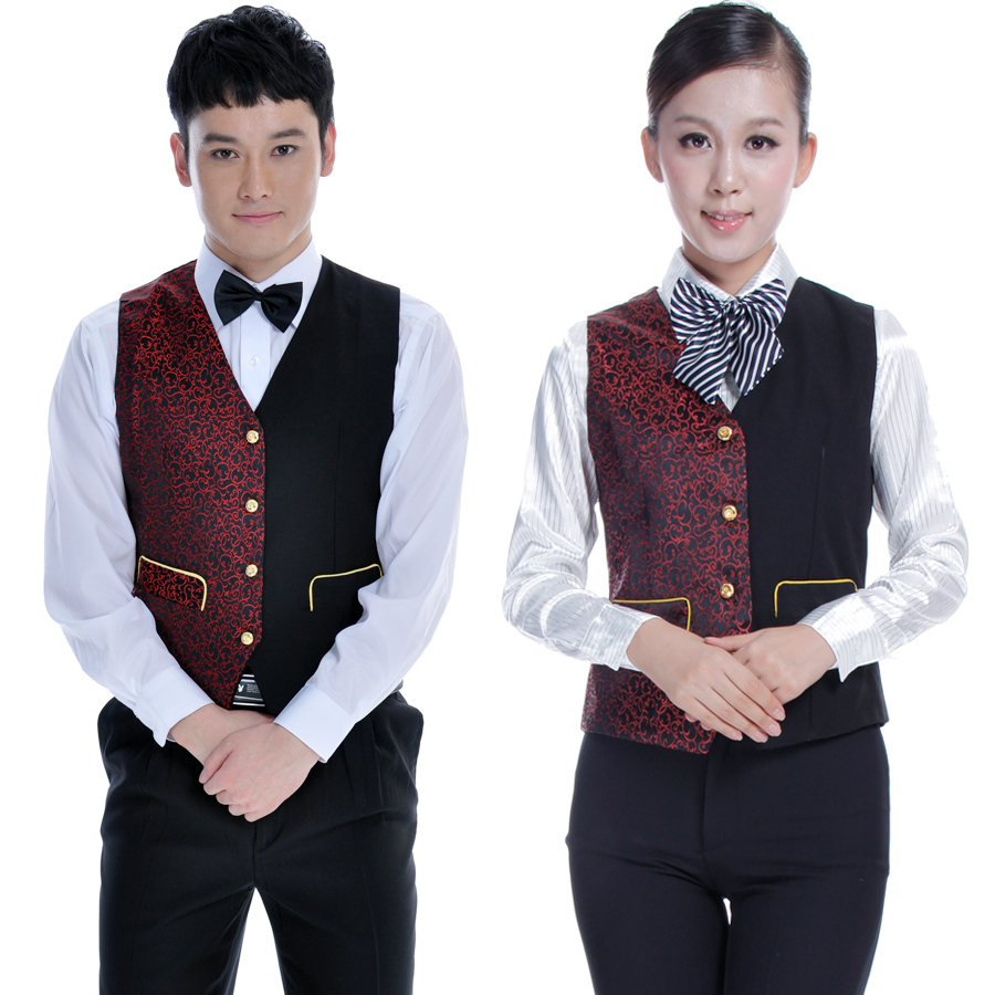 Vest work wear vest uniform ktv work wear