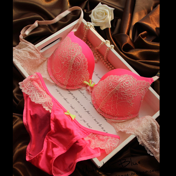 Victoria Bra and Panty Set (VSS012) Underwear lady's push up bra secret sexy bra wholesale brassiere,sexy bra,fashion brassiere