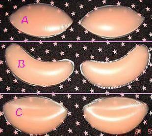 W freebra swimwear underwear invisible bra breast enlargement stickers silica gel pad cup