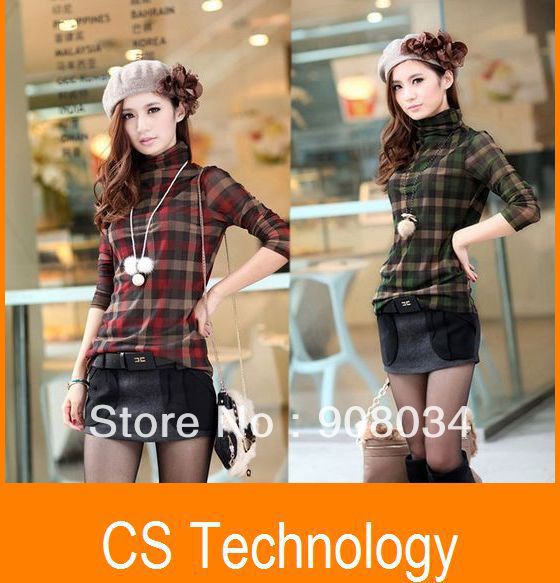 [W570] New fashion blouse women,women clothing,tights women,bodysuit shirt,patchwork Free Shipping