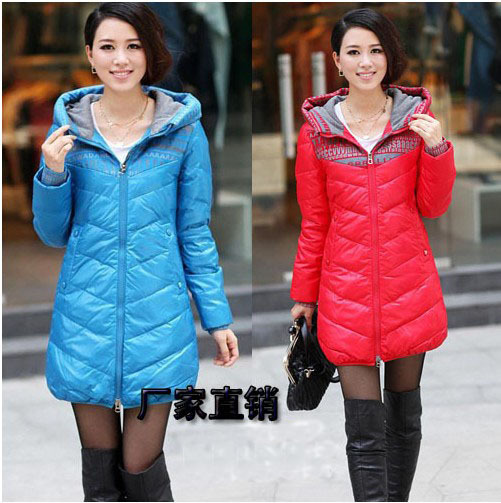 Wadded jacket 2013 autumn and winter cotton-padded jacket hot-selling casual fashion hooded women's edition down cotton