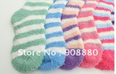 warm floor socks/ towel socks/ color villiform socks/Free shipping/warm and soft /2011 New/ winter/suits male and female