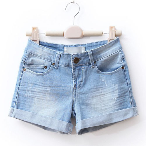 Water wash 2013 fashionable casual loose plus size denim shorts mm shorts female trousers