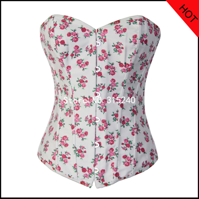 White denim corset tops with low price