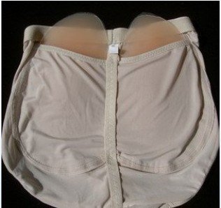 Wholesale 10sets/lot 1set=(2pcs silicone inserts + pants) sexy invisible butt enhancer buttock pad,size M L XL,FREE SHIPPING