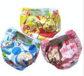 Wholesale (16PCS/lot ) 2-8 yrs Children Underwears/ Kids Cartoon Design Panties/Baby Shorts/Kids Inner Wears KUW7002