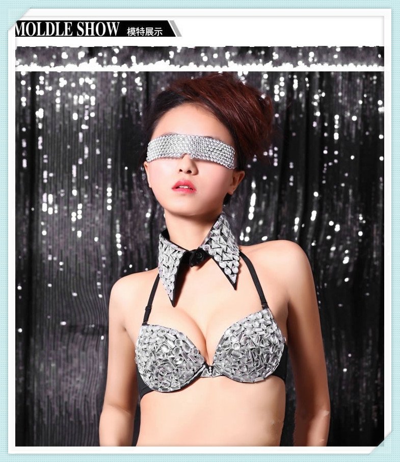 Wholesale 2012 New Sexy Lady Bra ,Women's Rivets Bra,Hot Sale Brassiere For Women