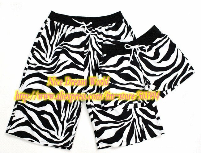 Wholesale (50sets=100 pcs) ZEBRA LOVERS style Beach pants Hawaii Shorts,the fashion short,Sand beach trousers,beach shorts,