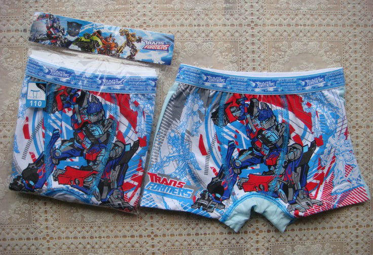 Wholesale boys boxers underwear fashion style fit 3-12yrs kids childrens boxers free shipping 137