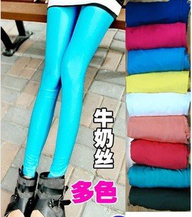 Wholesale Colorful Women's Sexy Legging 10pcs/lot Top Quality Fashion Tight Pants Free Shipping AX0003