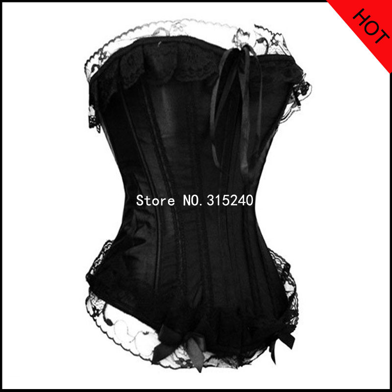 Wholesale corsets black sexy corset