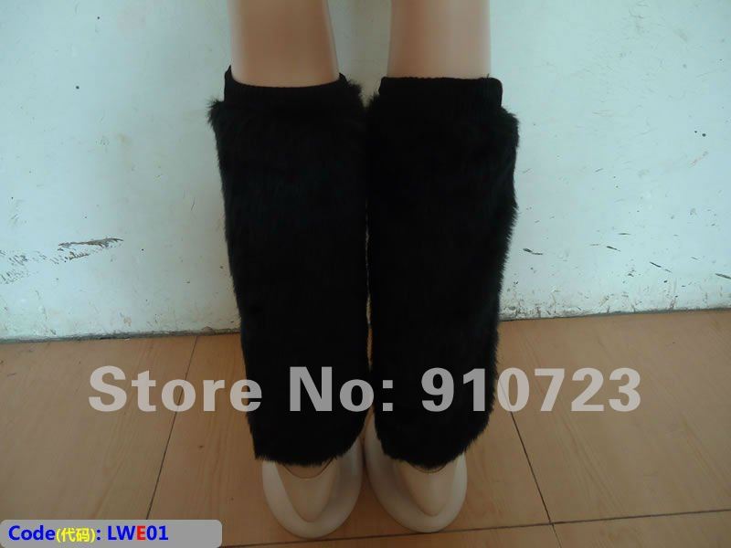 Wholesale - Fashion Women Accessories Boot Cover Foot Cover Apparel Leopard Tiger Fox HOT Faux Fur Leg Warmers Free Shipping