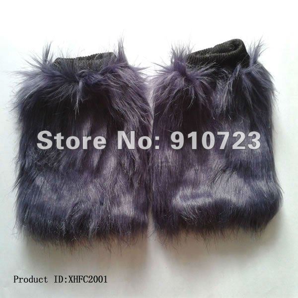 Wholesale - Faux Fur Foot Cover faux fur leg warmers leg warmers for ladies Fashion Accessories Woman Apparel Free Shipping