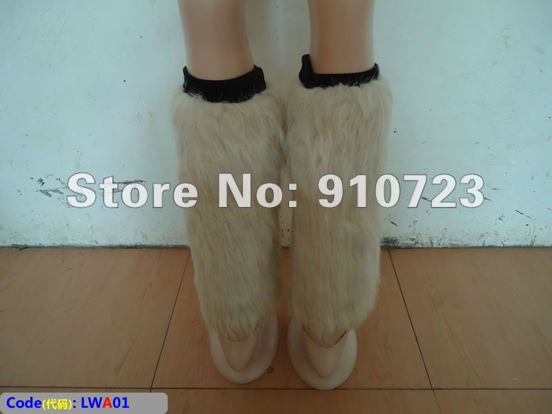 Wholesale - Faux Fur Leg Warmers Fashion Women Accessories Boot Cover Foot Cover Apparel 2012 NEW STYLE Free Shipping