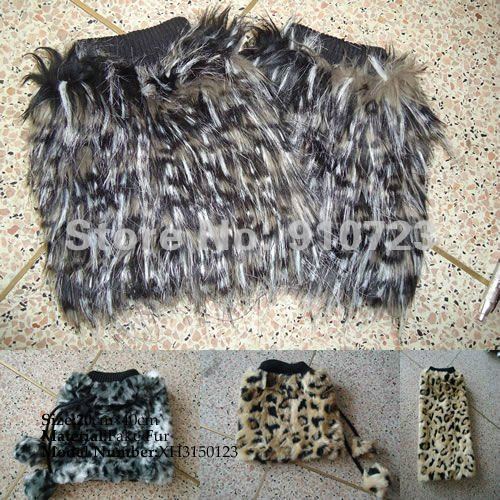 Wholesale  Faux Fur Leg Warmers Women Ladies New Fashion Hosiery False Imitated Faux Fur Foot Strap Stock Socks Free Shipping