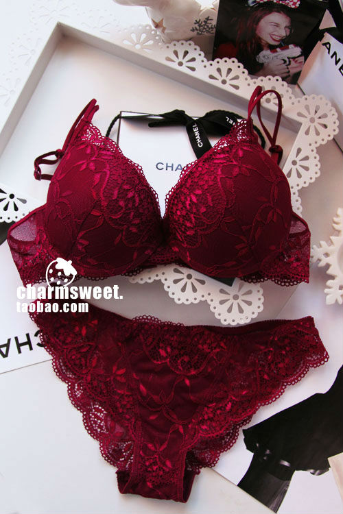 wholesale France sexy bra set women underwear ladies push up bra sets embroidery