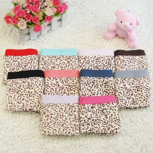 Wholesale Free Express Shipping  100 PCS/Lot Sexy and Comfortable Briefs Underwear 2012 Leopard Fashion Panties