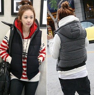 Wholesale + Free Shipping   1815 # fashion personalized wild the Lee Hyori explosion models cotton vest