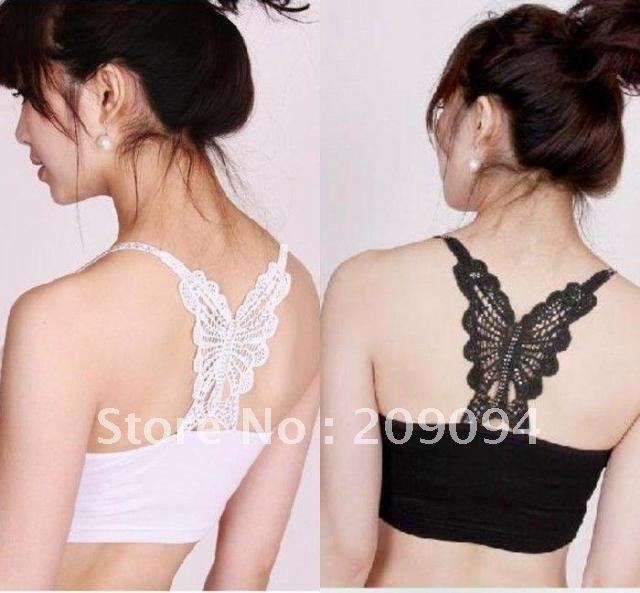 wholesale Free shipping~fashion cheap  Bra,Back butterfly  chest wrapped Bra modal,Underwear accessories