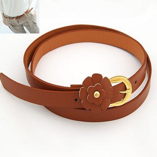 Wholesale Free Shipping Hot Selling 5 Pieces/Lot New Fashion Womens Buckle Leather Waist Belt