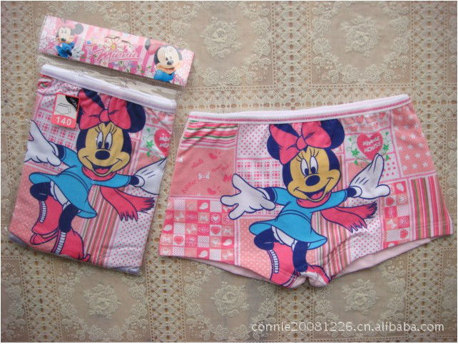 Wholesale girls boxers underwear fashion style fit 3-12yrs childrens boxers free shipping 130