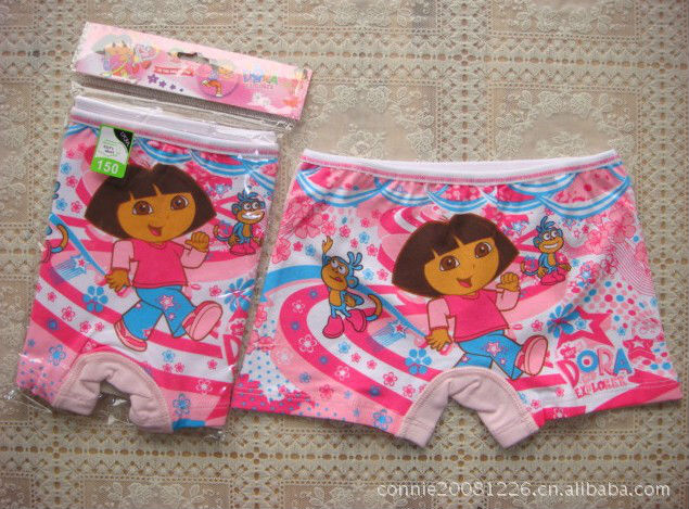 Wholesale girls boxers underwear fashion style fit 3-12yrs childrens boxers free shipping 134