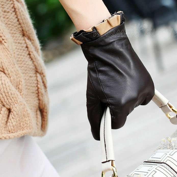 Wholesale glove,winter glove,  ladies leather glove,mitten,Free Shipping