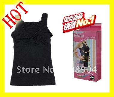 Wholesale Japan Slimming Body Clothes Slimming Vest Body Shaping Garment Sexy Vest Body Make Cami Free Shipping