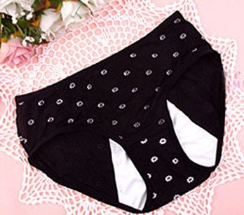 Wholesale,Ladies modal pure cotton underpants whit dot style ,women Physiological underpants,50pcs/lot,free shipping by EMS.