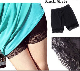 Wholesale Lady's Modal Lace Short Fashion Women Shorts/Pant Legging Free Ship AX0016