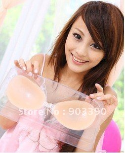 Wholesale Natural invisible silicone bra/20 pairs/lot  free shipping by DHL