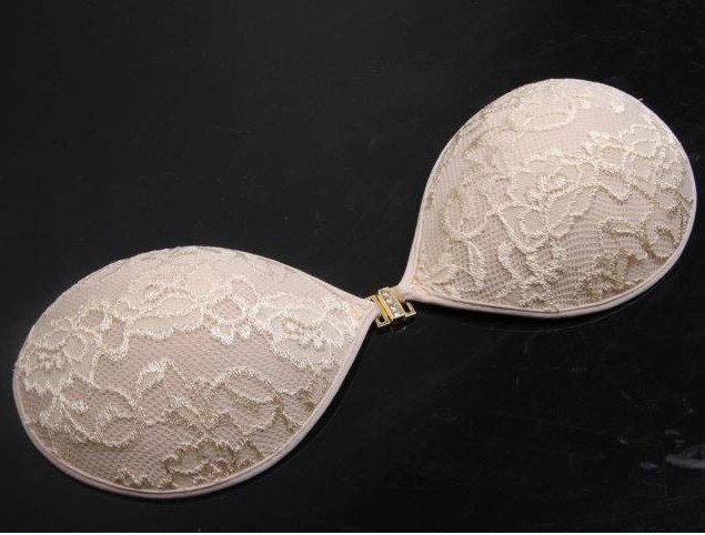 wholesale new sexy Invisible lace cotton bra brassiere front closure Seamless   lingerie women bra free shipping