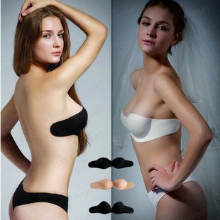 Wholesale one piece invisible bra strapless bra seamless bra 2pcs/lot free shipping