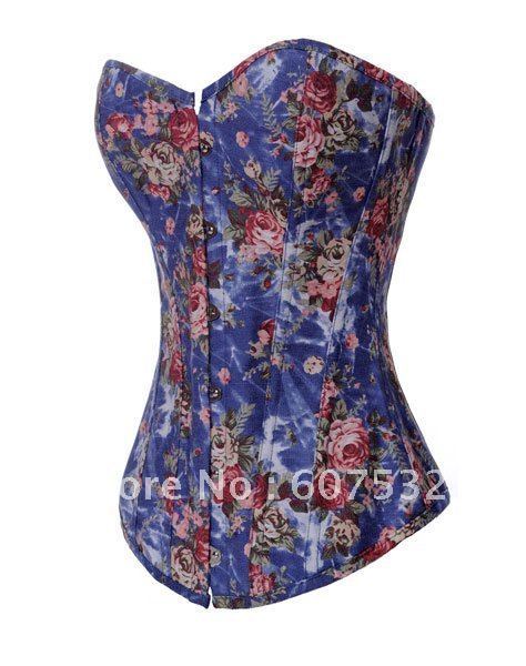 Wholesale or retail  Free shipping!!Beauty Floral Corset