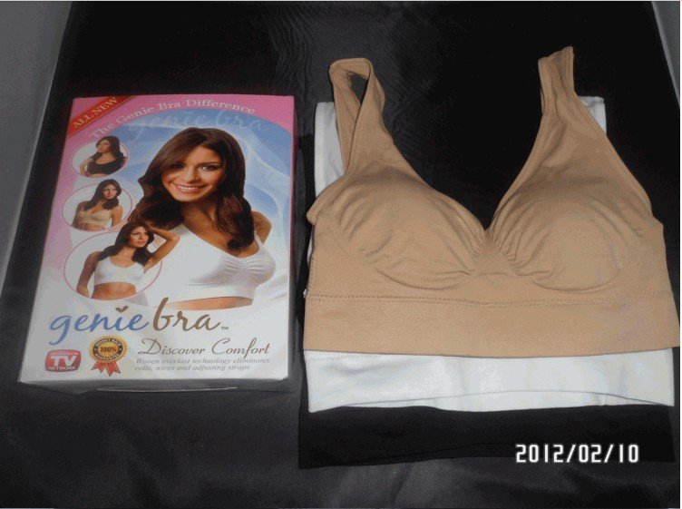 wholesale price for retail,genie bra,seamless bra with pad , paddedsports bra