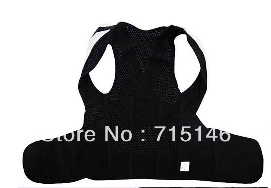 wholesale price Free Shipping 10 pcs  Corrector Correct Posture Belt Vest  Brace Support  black color  high quality