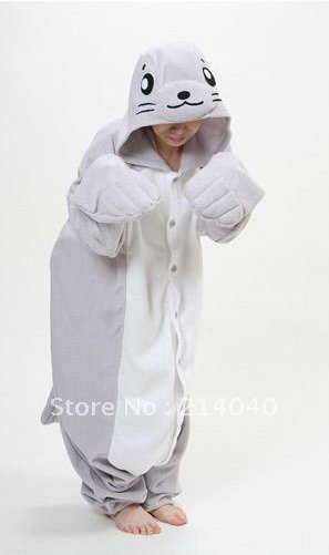 Wholesale Seal Costume Kigurumi Pajamas Cosplay Sleepwear